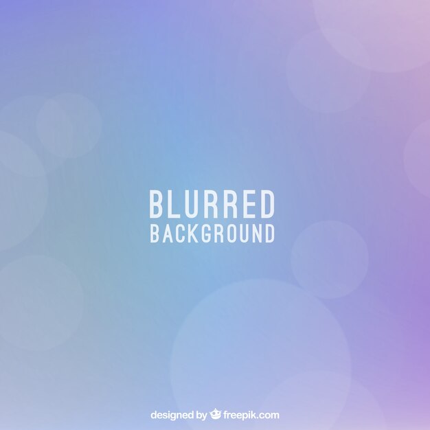 Arrière-plan bleu flou