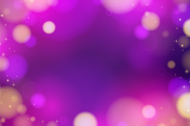 Arrière-plan bokeh réaliste