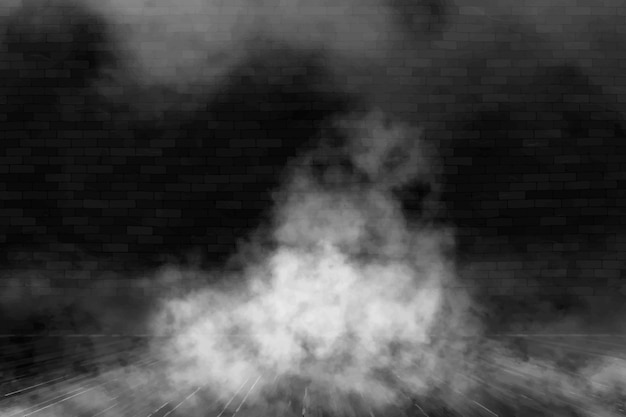 Arrière-plan de brouillard réaliste