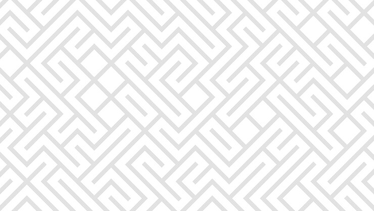 Vecteur gratuit arrière-plan de conception de modèles de lignes de formes géométriques abstraites sans couture