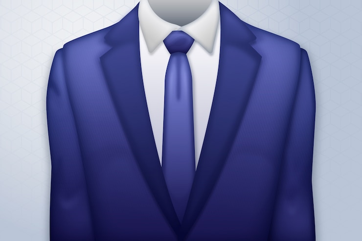 Vecteur gratuit arrière-plan d'un costume réaliste