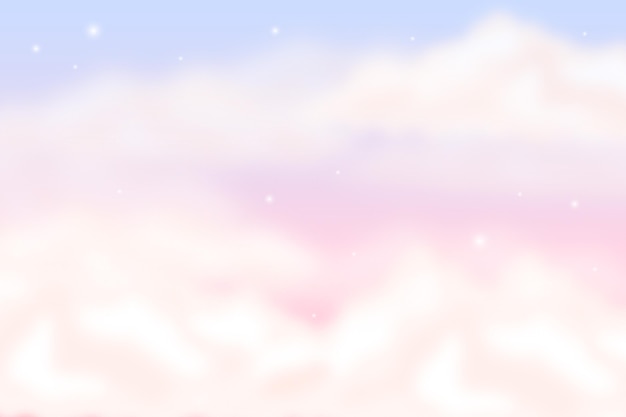 Arrière-plan du ciel au gradient pastel