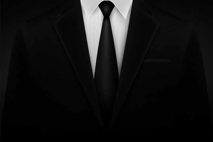 Vecteur gratuit arrière-plan du costume en gradient
