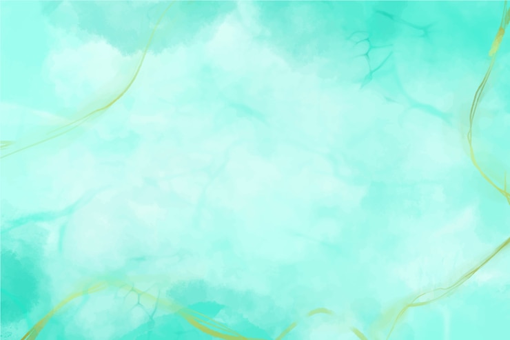 Vecteur gratuit arrière-plan émeraude à l'aquarelle