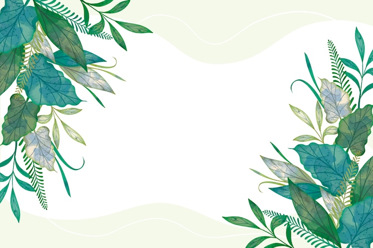 Vecteur gratuit arrière-plan de feuilles tropicales dessinées à la main