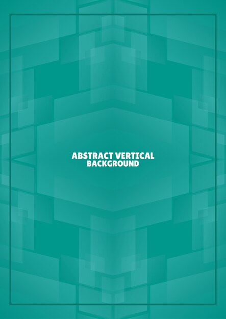 Arrière-plan Géométrique Vertical Vert Abstrait