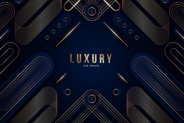 Arrière-plan luxueux doré
