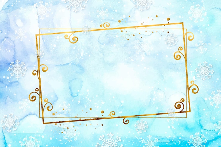 Vecteur gratuit arrière-plan de noël à l'aquarelle