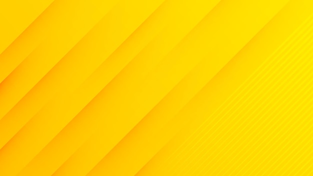 Arrière-plan à rayures géométriques diagonales jaunes
