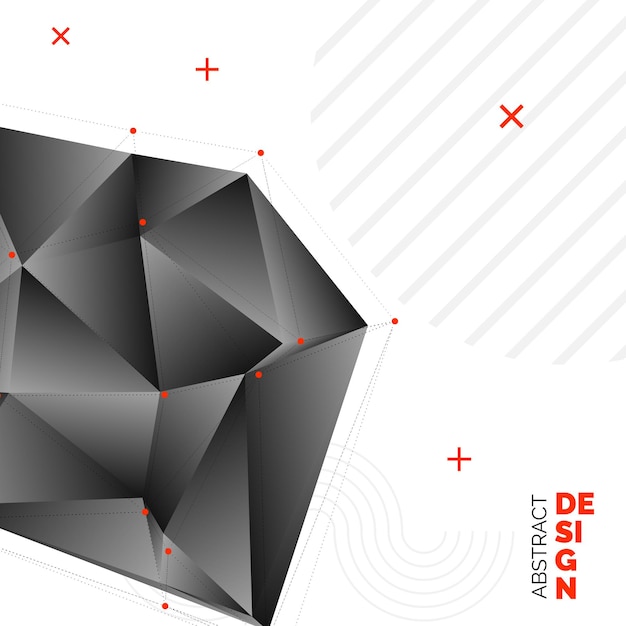 Arrière-plans Géométriques Abstraits Conception Vectorielle Polygonale