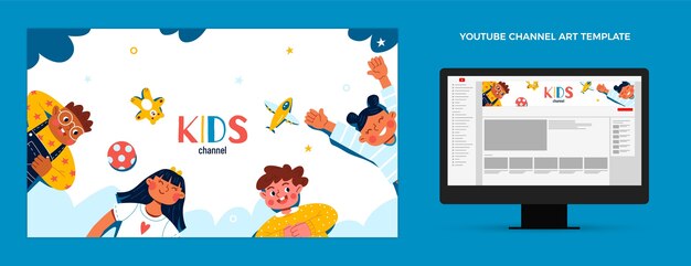 Art de la chaîne Youtube pour les enfants