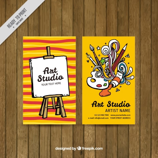 Art Coloré Carte Studio