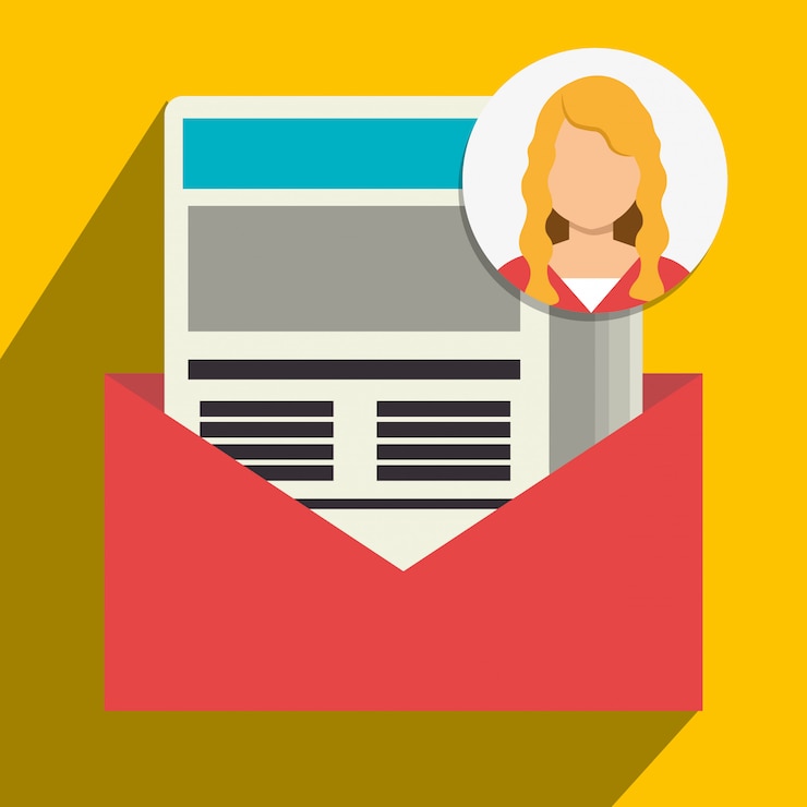 Vecteur gratuit un article de journal