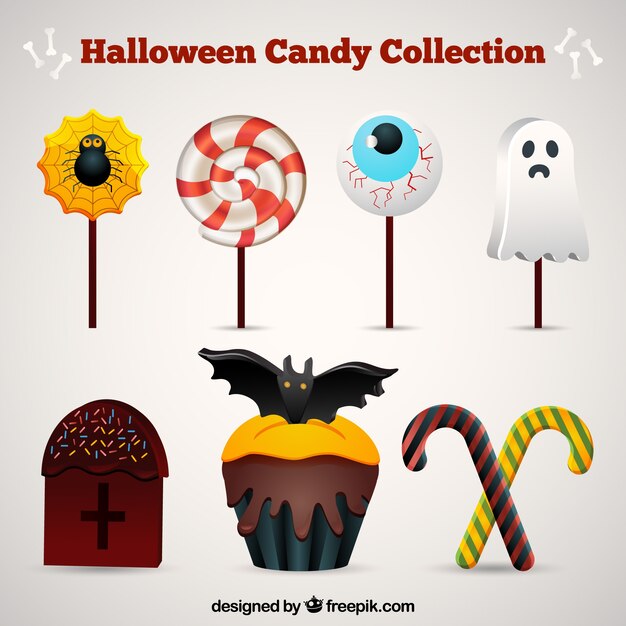 Assortiment De Bonbons De Halloween