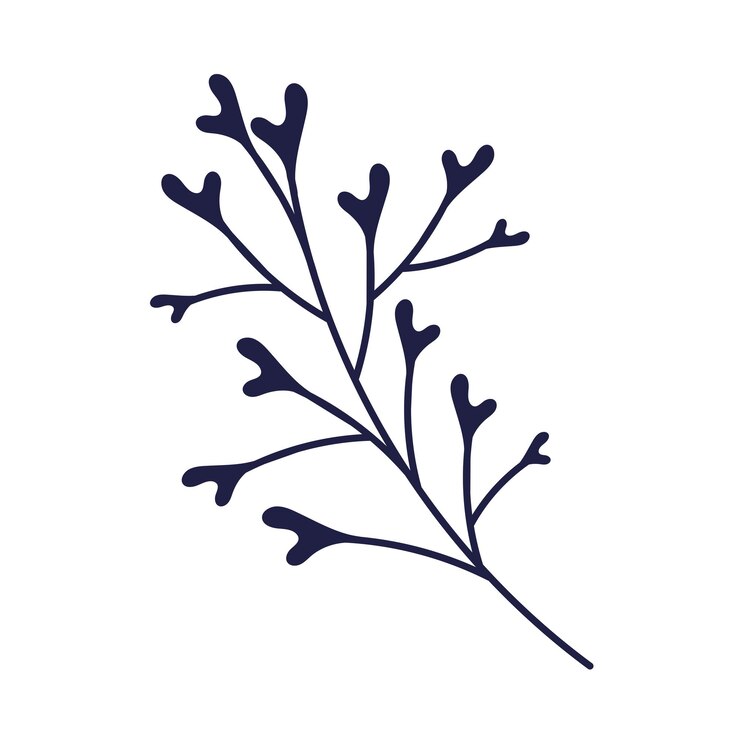 Vecteur gratuit automne nature branche sèche