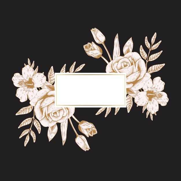 Badge Floral Romantique