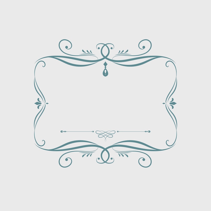 Vecteur gratuit badge vierge vintage tourbillon