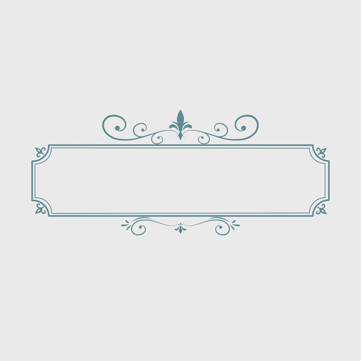 Vecteur gratuit badge vierge vintage tourbillon