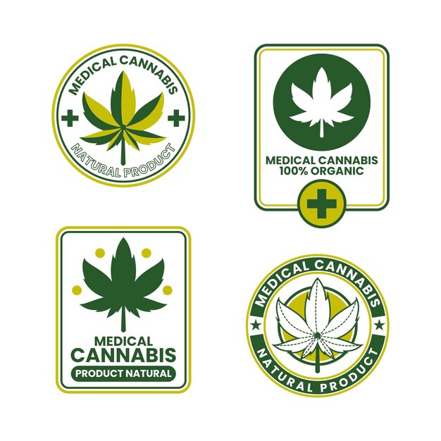 Badges de cannabis médical