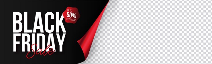 Vecteur gratuit bannière black friday super sale avec design papercut