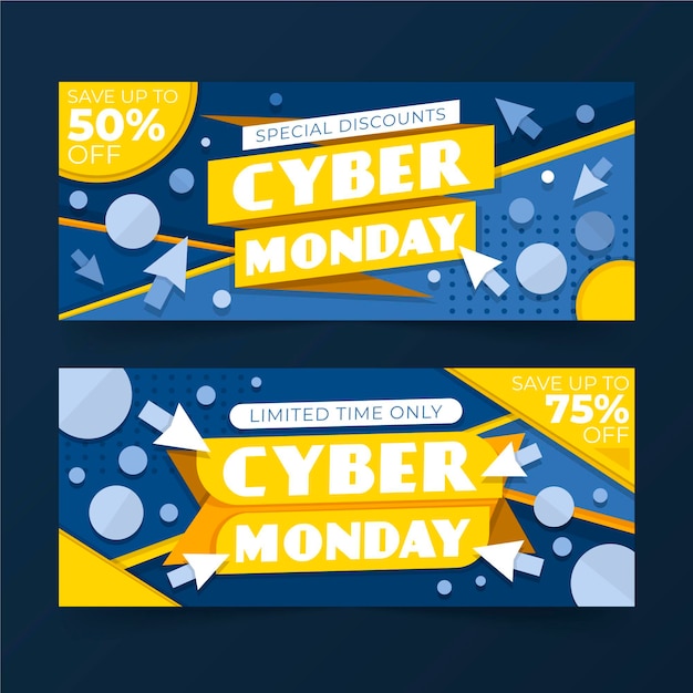 Bannière Cyber Monday