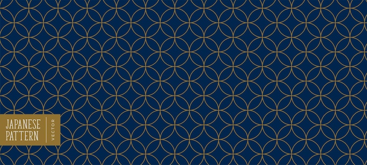 Vecteur gratuit bannière à motif traditionnel chinois décoratif dans le style vintage
