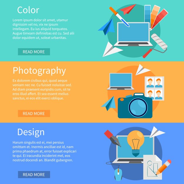 Bannières de design