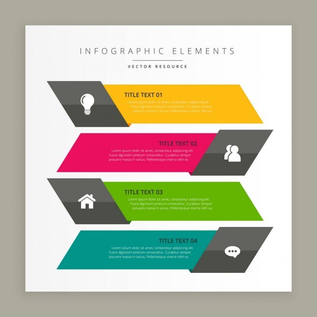 Vecteur gratuit bannières infographiques d&#39;affaires