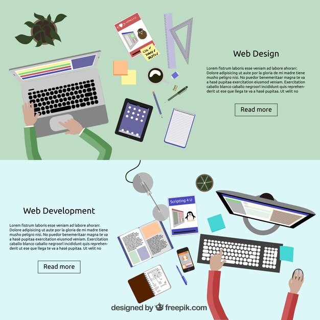 Bannières pour le web