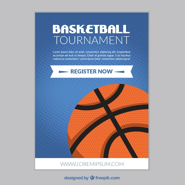 Basket-ball Tournoi Brochure
