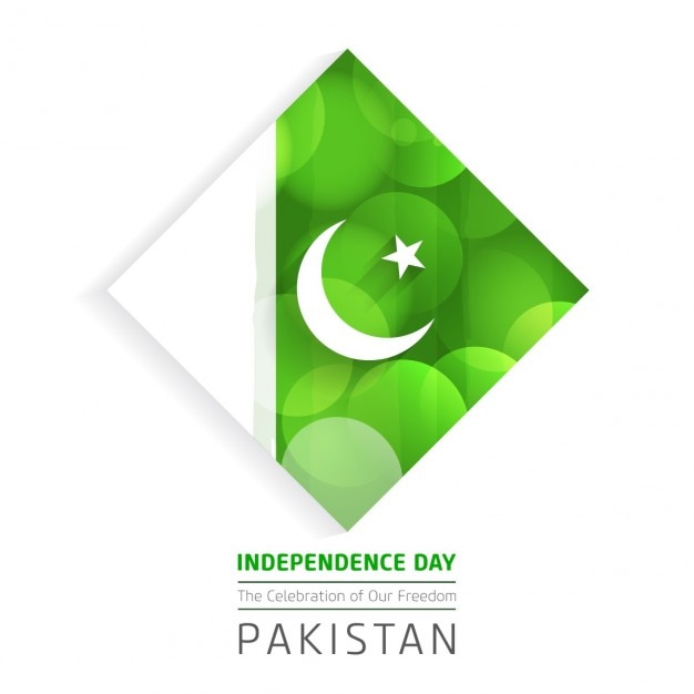 Beau Fond Rougeoyant Pakistan Independence Day