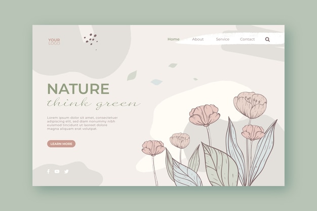 Belle Page De Destination Nature