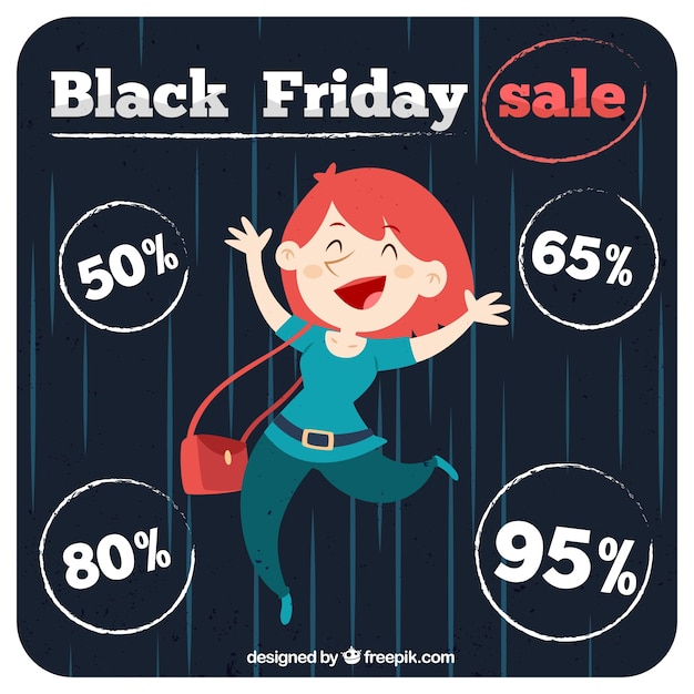 Black Friday Illustration De Vente