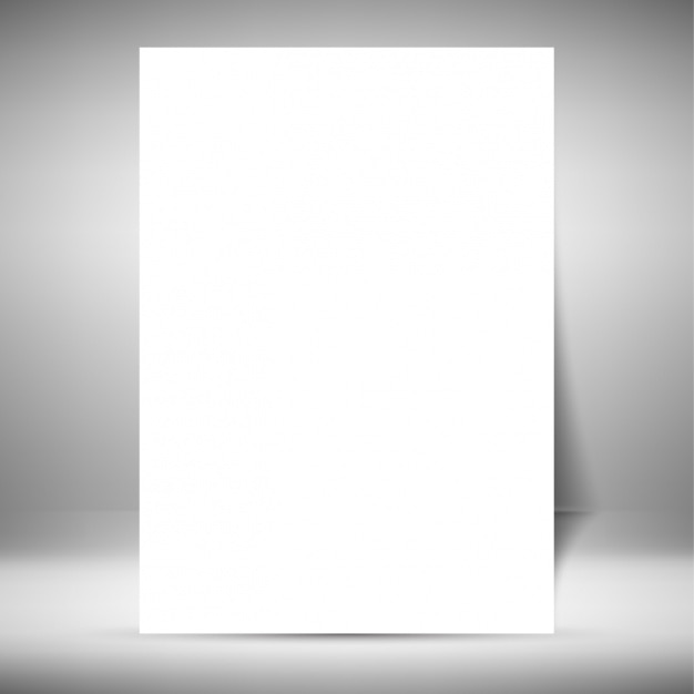 Blank modèle de brochure