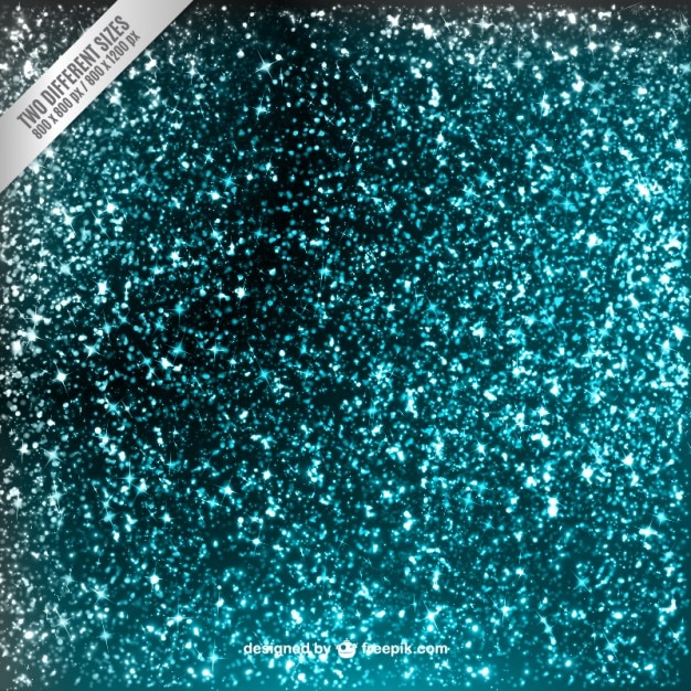 Vecteur gratuit bleu clair glitter background