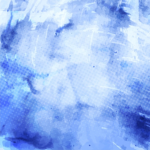 Bleu fond d&#39;aquarelle