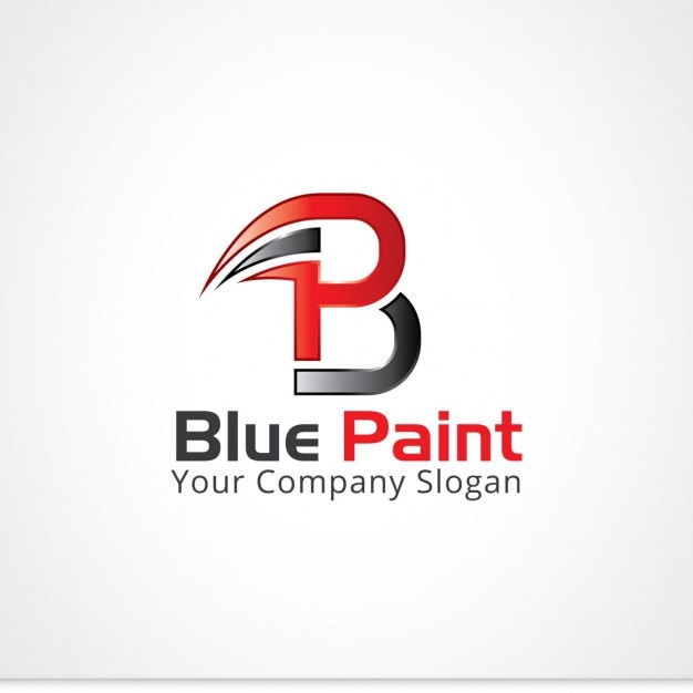 Vecteur gratuit bleu peinture