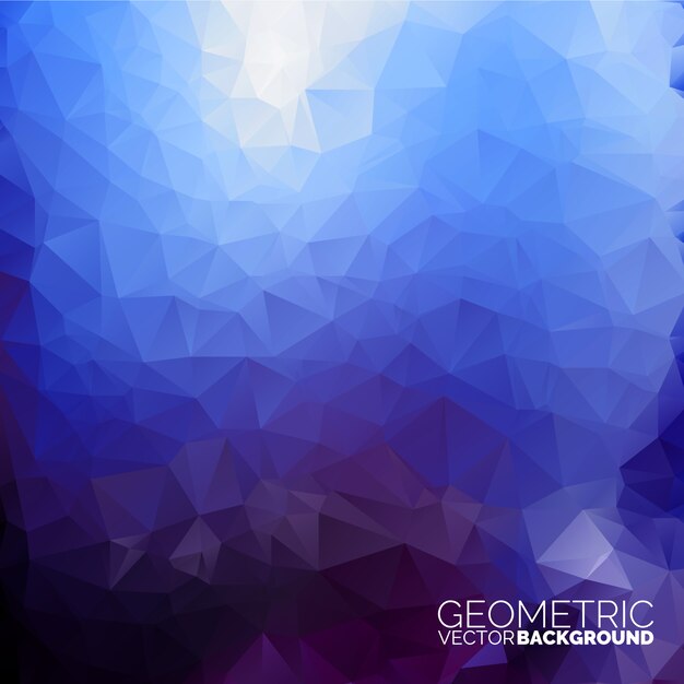 Blue Geometric Backgroun