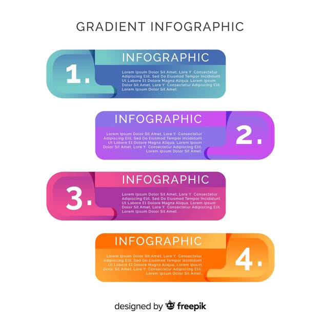 Boîte De Dialogue Style Business Inforgraphic