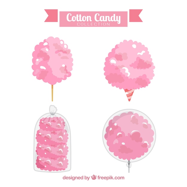 Bonbons En Coton Spongieux