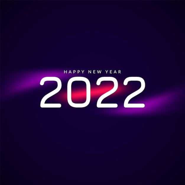 Bonne année 2022 vecteur de fond élégant élégant