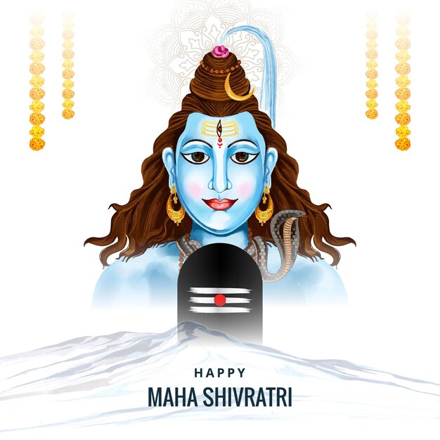 Bonne journée du festival de Maha Shivratri