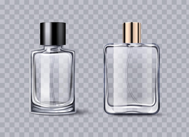 Bouteilles en verre à parfum