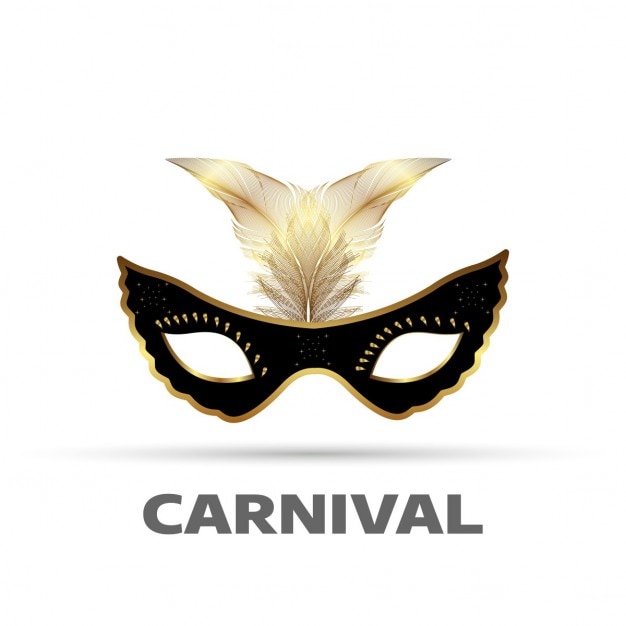 Vecteur gratuit brésil carnival mask