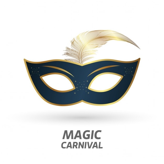 Vecteur gratuit brésil carnival mask
