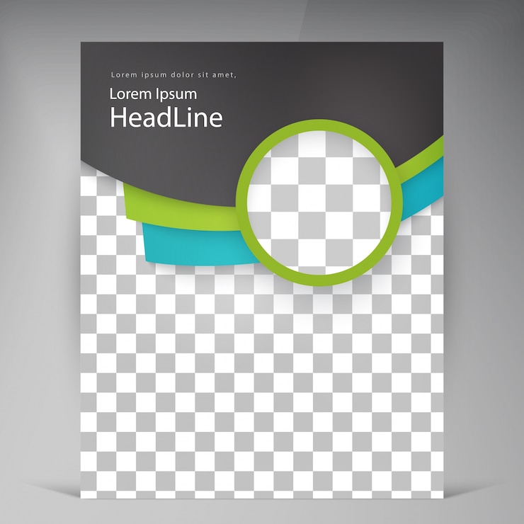 Brochure abstrait moderne pour les vecteurs modernes.