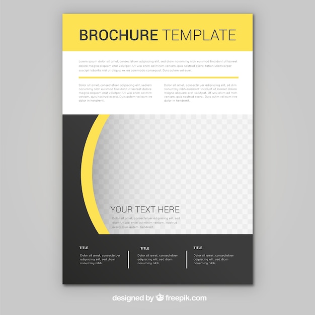 Brochure Commerciale Moderne