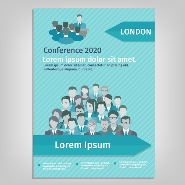 Brochure Conférence Illustration