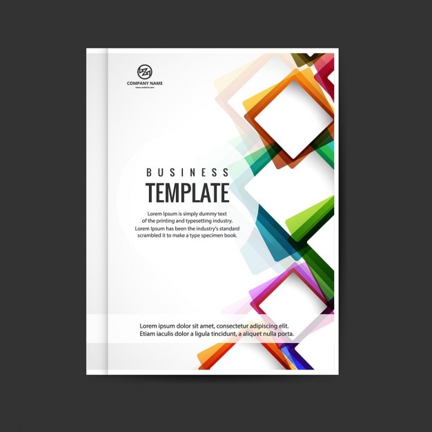 Brochure Moderne Colorful