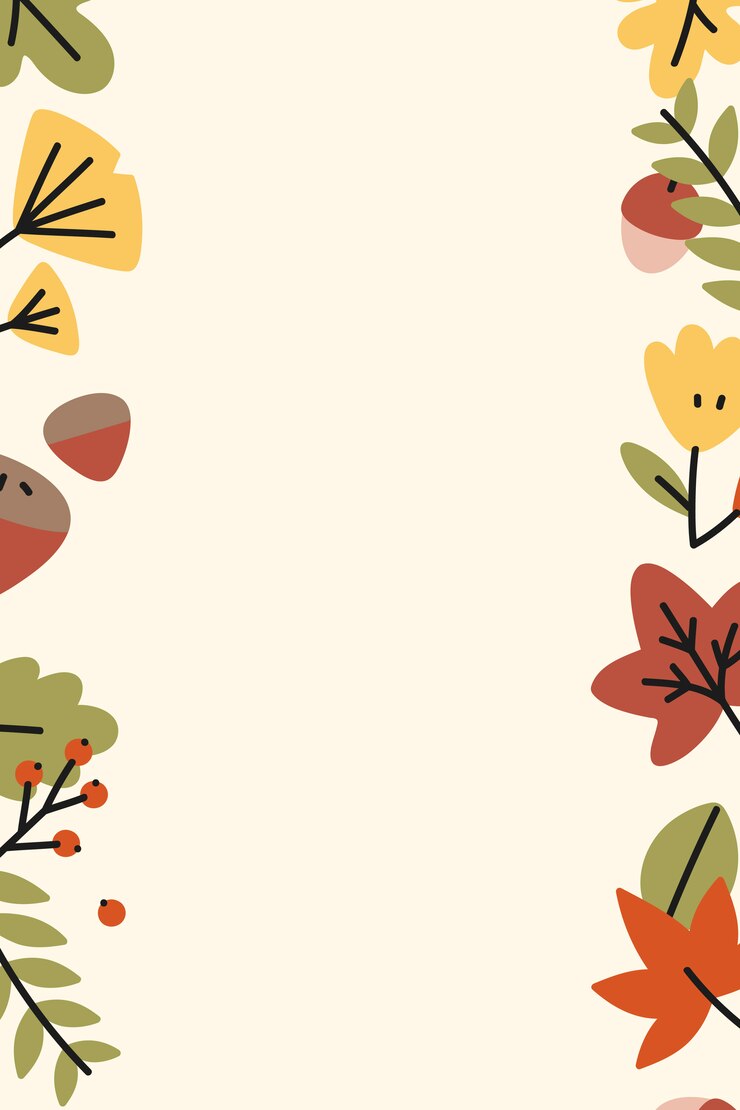 Vecteur gratuit cadre de feuilles d&#39;automne coloré